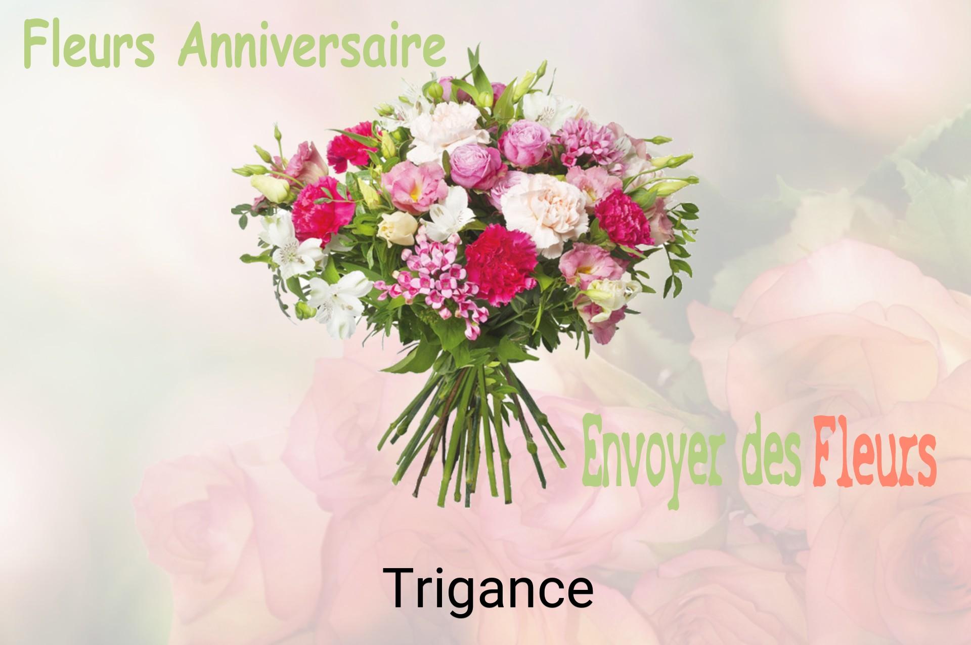 Bouquet de fleurs d’anniversaire livré à Trigance